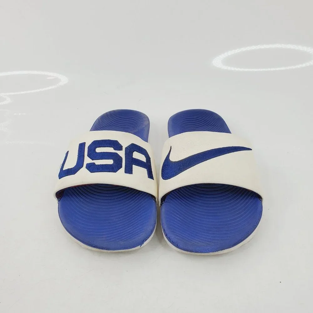 Nike Men's Blue White Offcourt US Team 